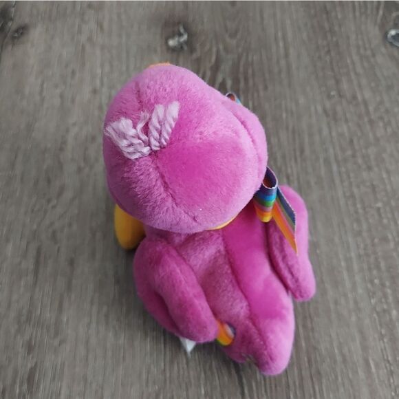 Vintage 1998 Lisa Frank Sweet Tweet Purple Duck Plush Stuffed Toy - Picture 8 of 9